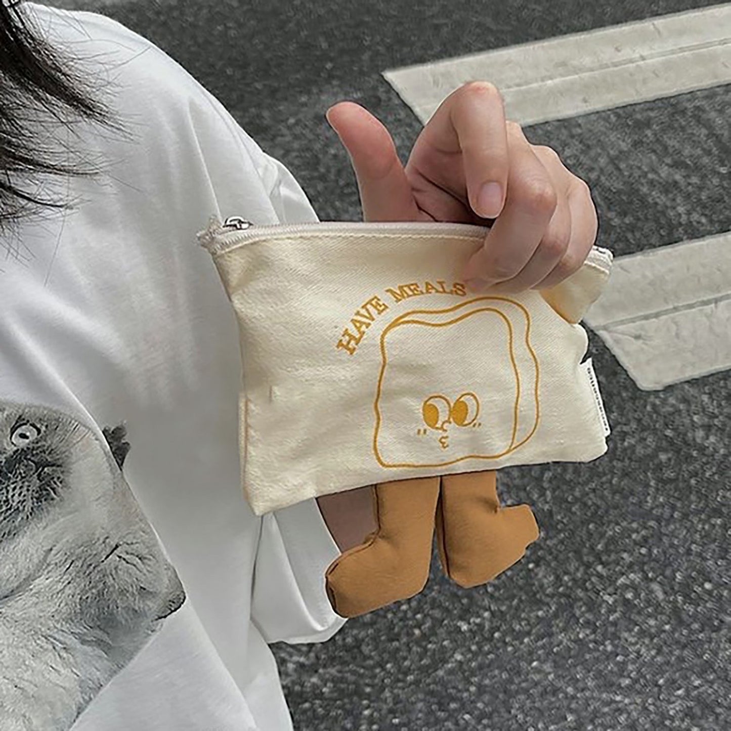 HAVE MEALS STORAGE BAG WITH LITTLE FEET