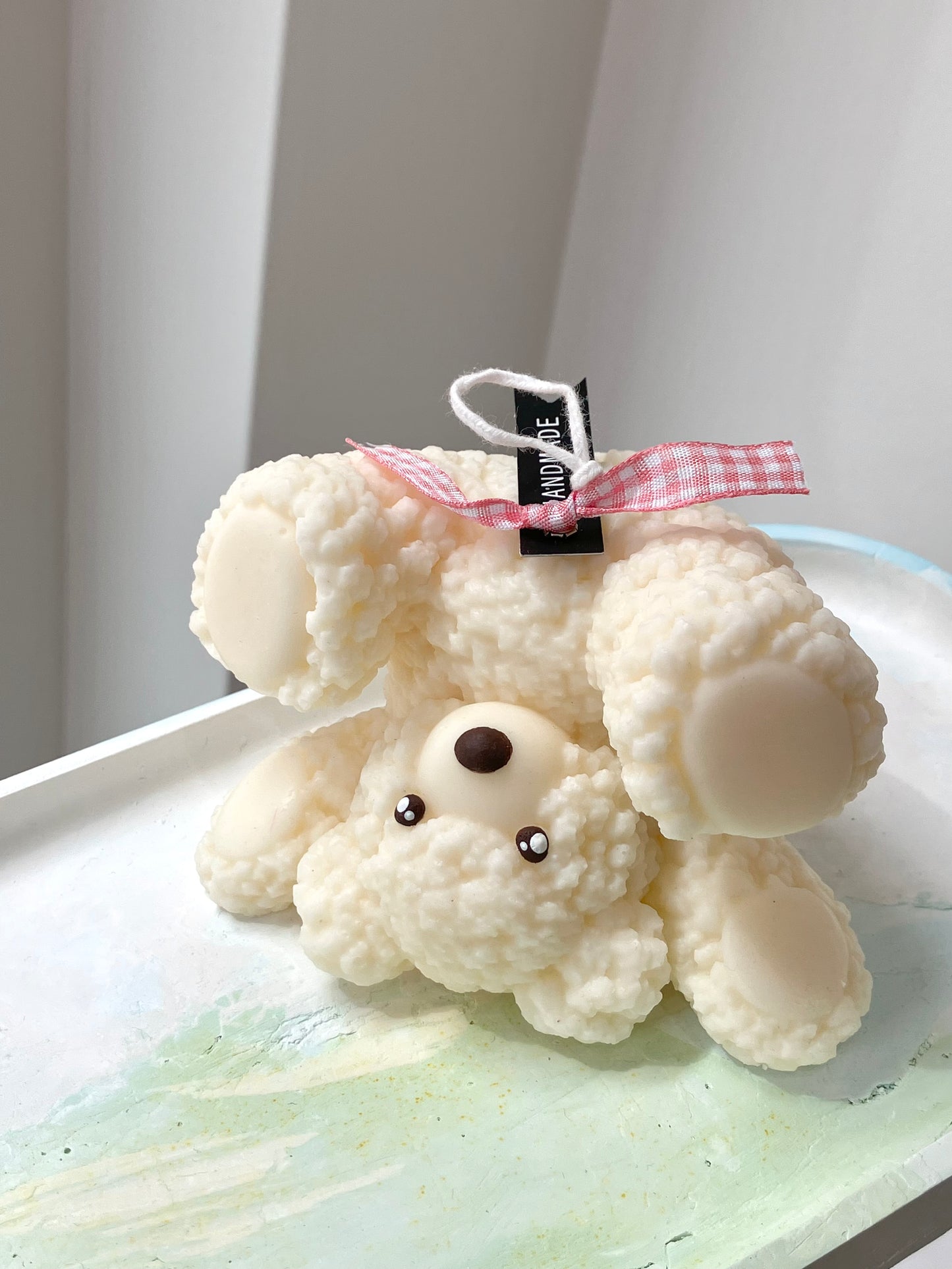 UPSIDE DOWN TEDDY BEAR CANDLE