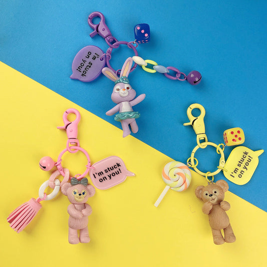 DUFFYS FRIENDS KEYCHAIN