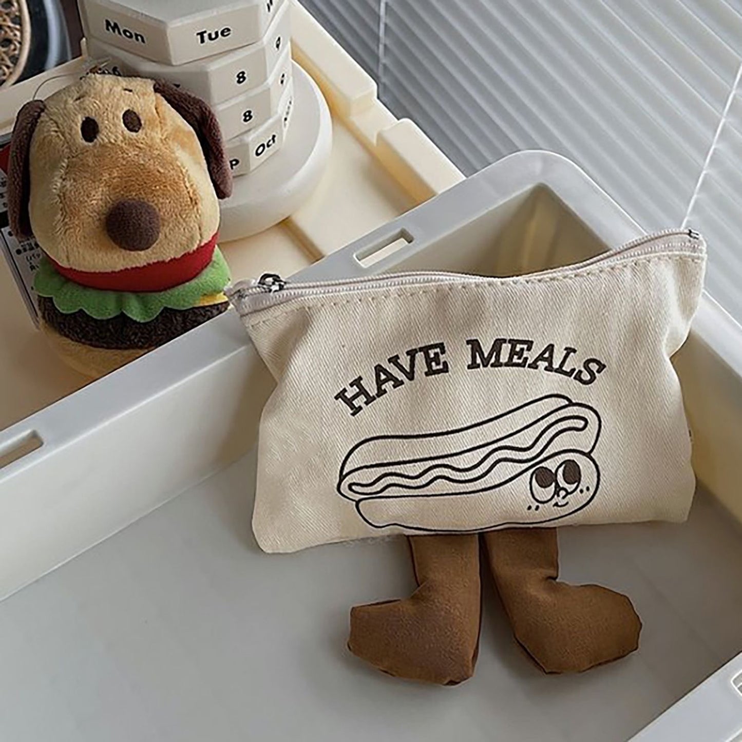 HAVE MEALS STORAGE BAG WITH LITTLE FEET