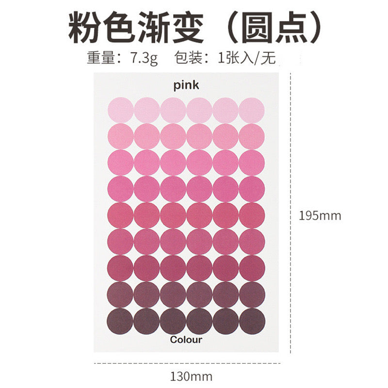 COLOR PALETTE STICKER