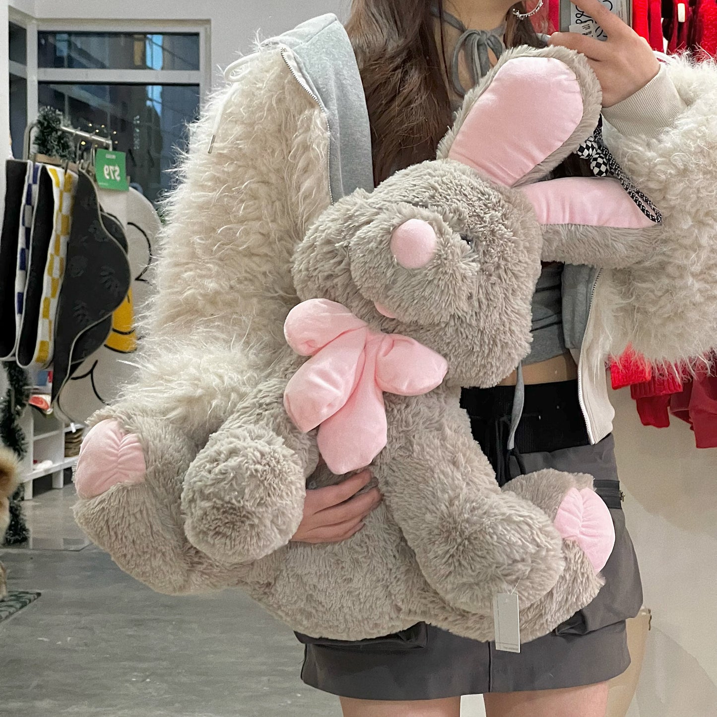 BUNNEY RABBIT PLUSH TOY/ PLUSH PILLOW