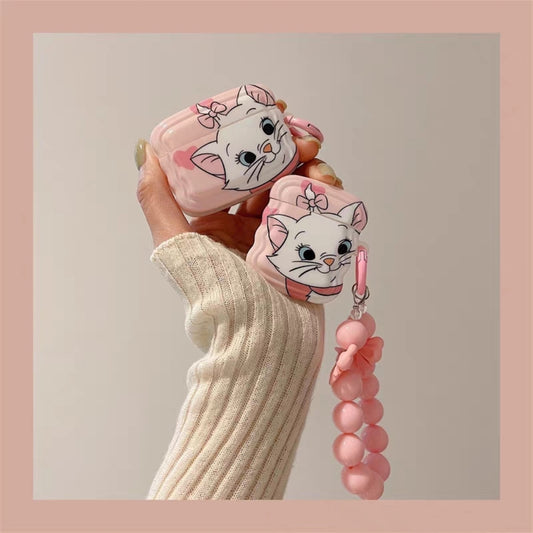 MARIE CAT AIRPOD CASE