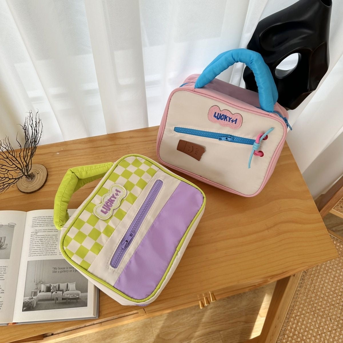 LUCKY+1 COLORFUL STORAGE BAG