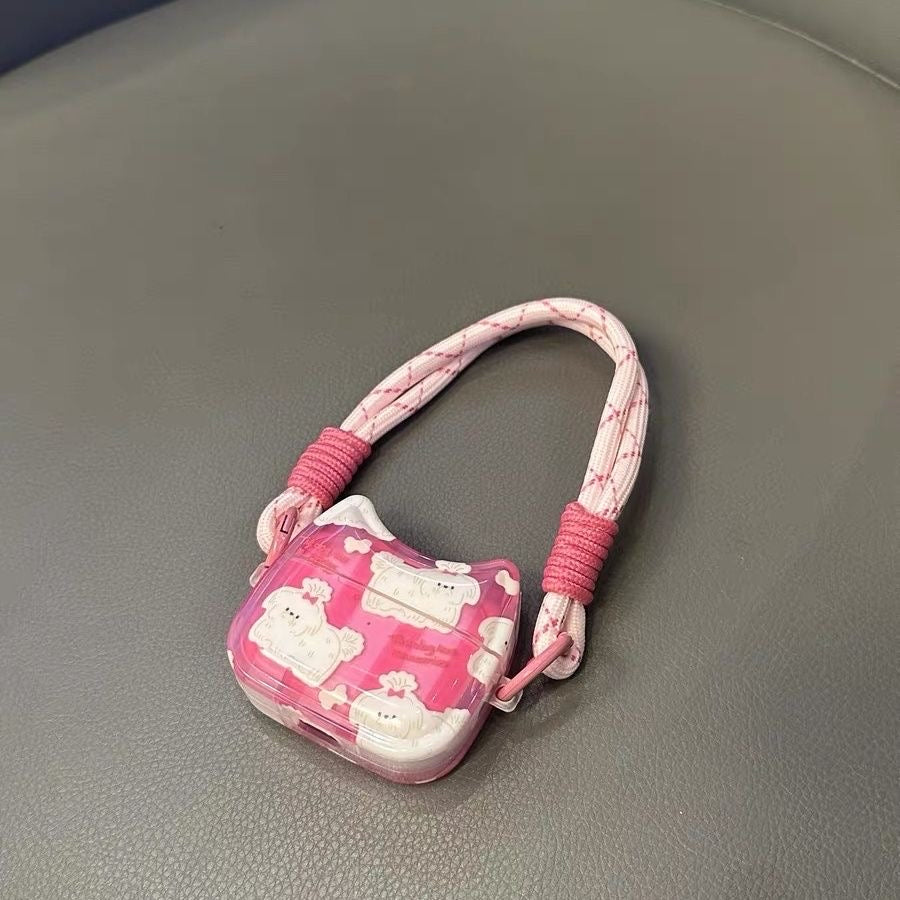 PINK PUPPY AIRPOD CASE