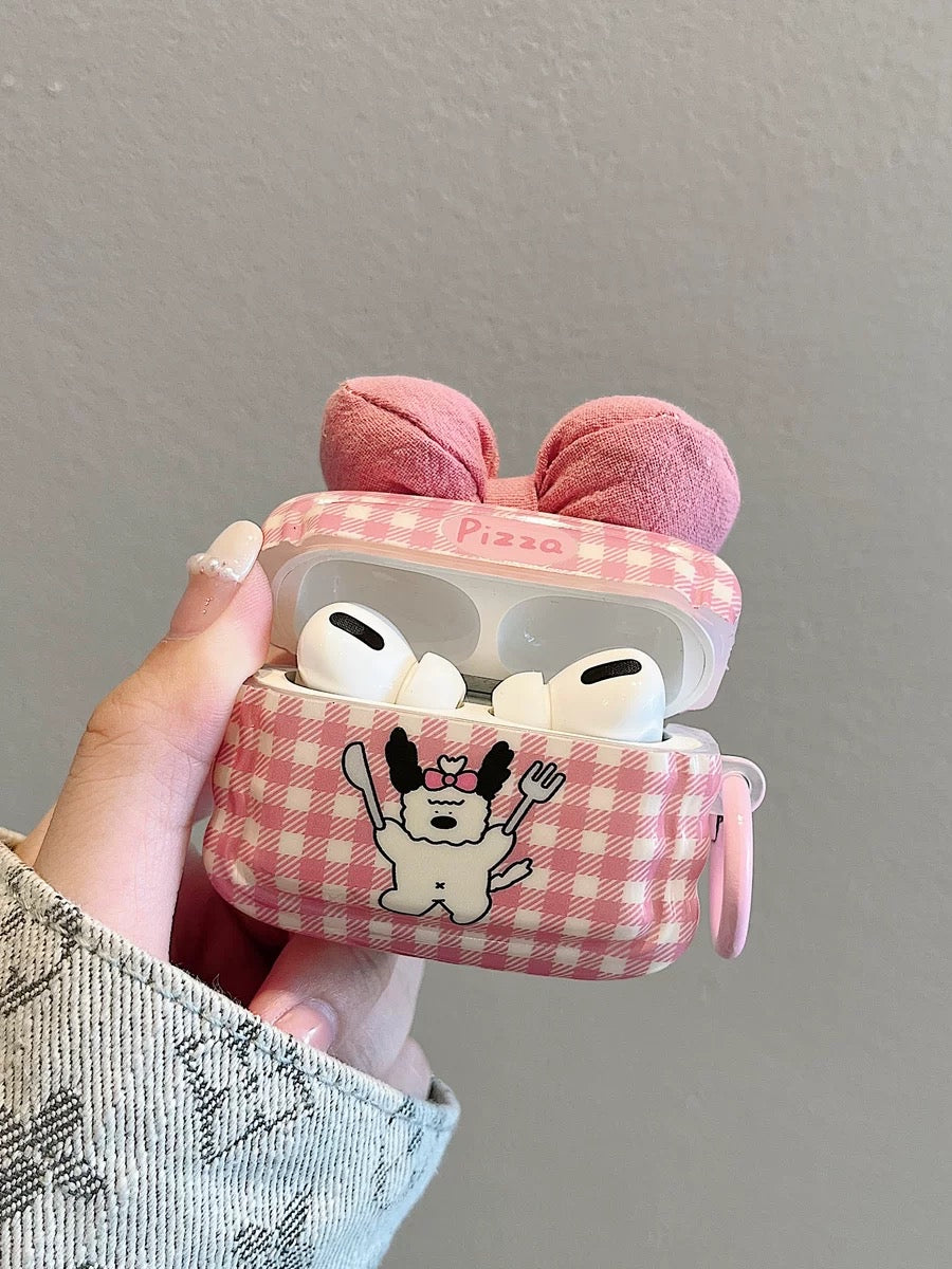 PINK PUPPY AIRPOD CASE