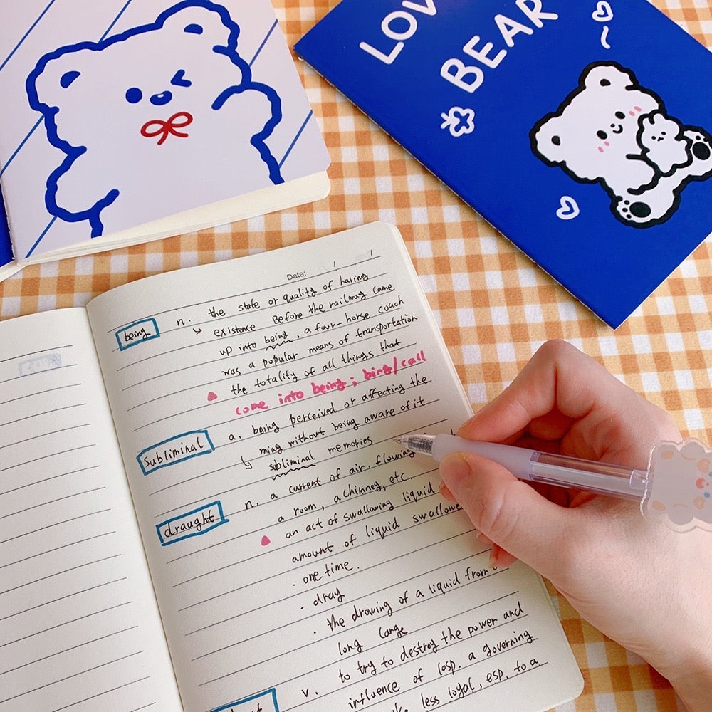 BLUE BEAR NOTEBOOK