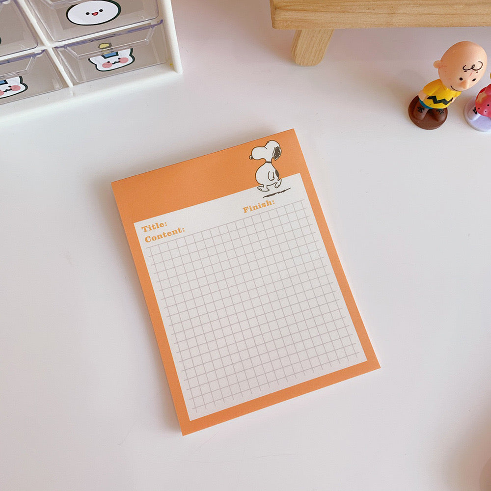 SNOOPY WRITING PAD