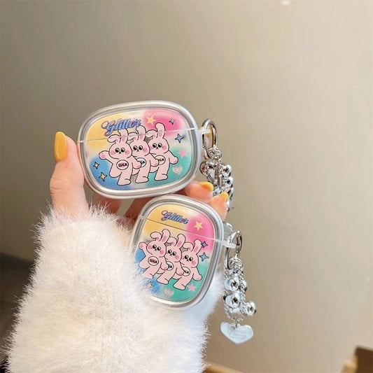 DANCING RABBITS AIRPOD CASE