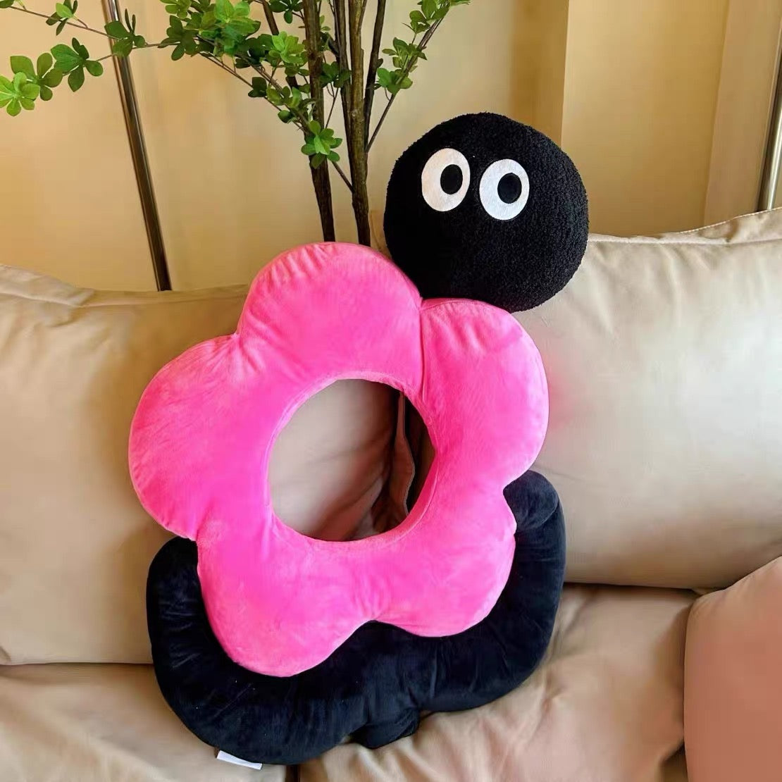 FLOWER PLUSH TOY/ PLUSH PILLOW