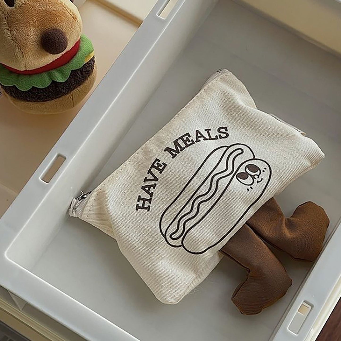 HAVE MEALS STORAGE BAG WITH LITTLE FEET