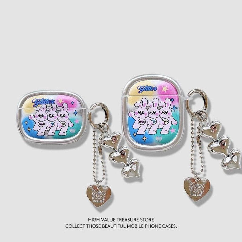 DANCING RABBITS AIRPOD CASE