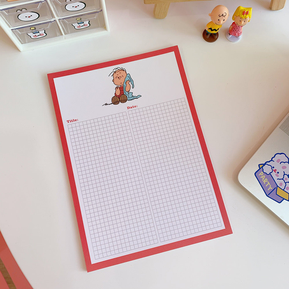 SNOOPY WRITING PAD