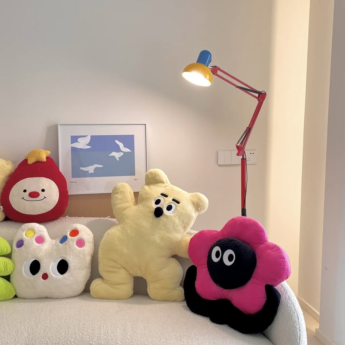 DANCING BEAR PLUSH TOY/ PLUSH PILLOW