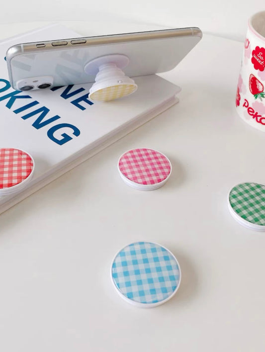 BUTTON FOLDABLE PHONE HOLDER