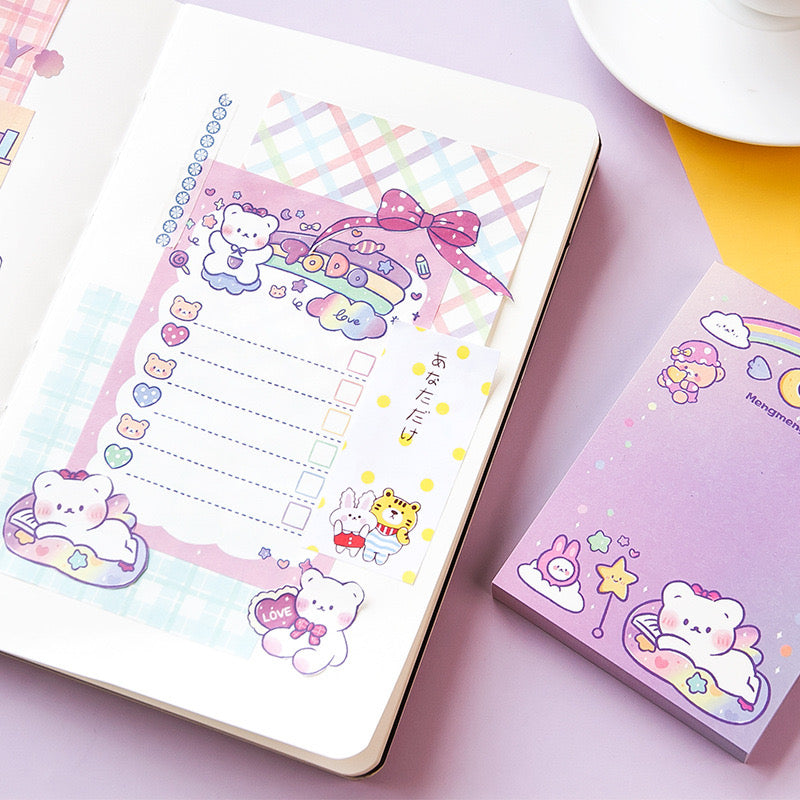 DREAMY BEAR NOTEPAD