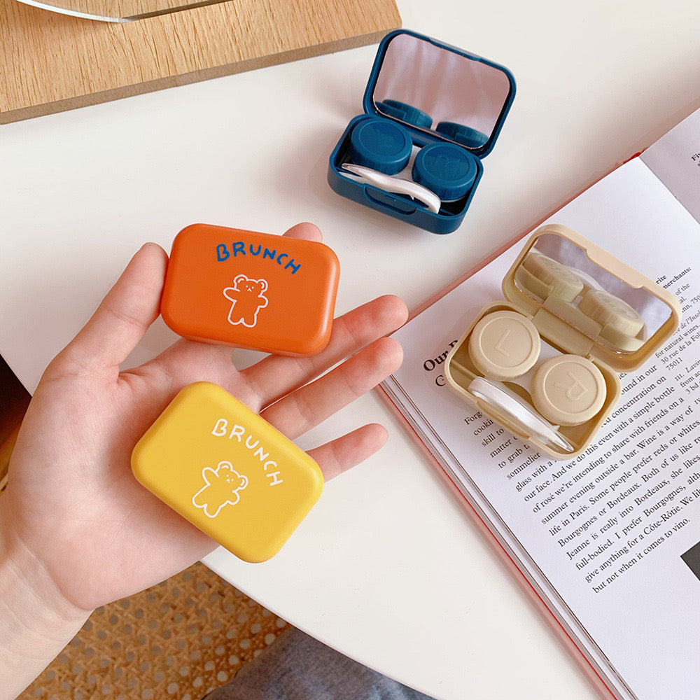 BRUNCH BEAR CONTACT LENSES CASE