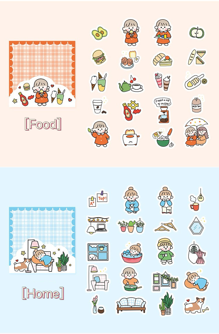 GIRL’S LIFESTYLE STICKER PACK