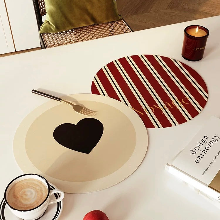 ELEGANT ROUND TABLE MAT