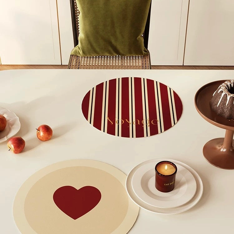ELEGANT ROUND TABLE MAT