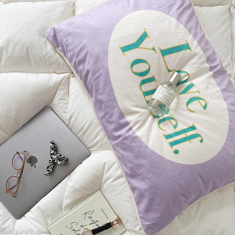 SIMPLE LIFE PILLOWCASE