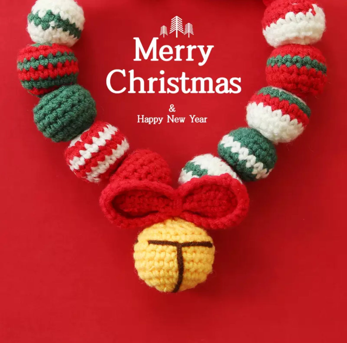 CHRISTMAS PET COLLAR