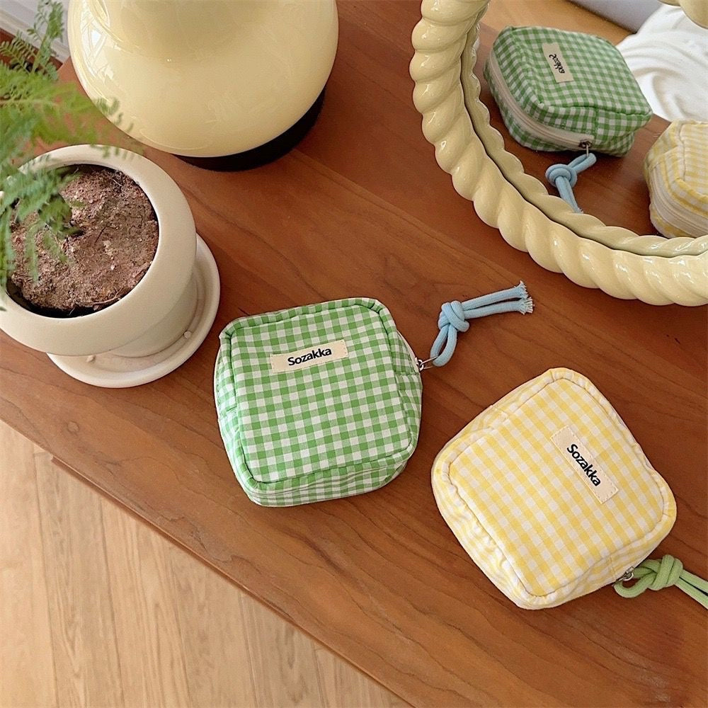 COLORFUL PLAID MINI BAG in