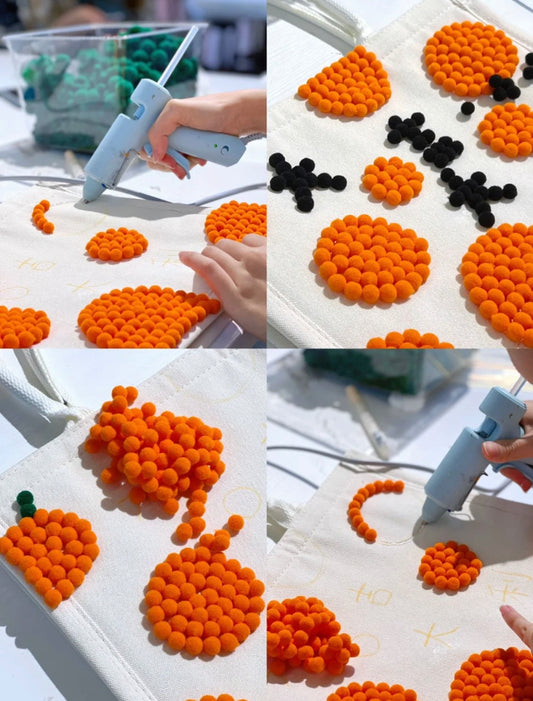 DIY POM POM WALL ART