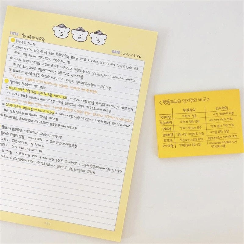 THREE DOGS WRITING PAD