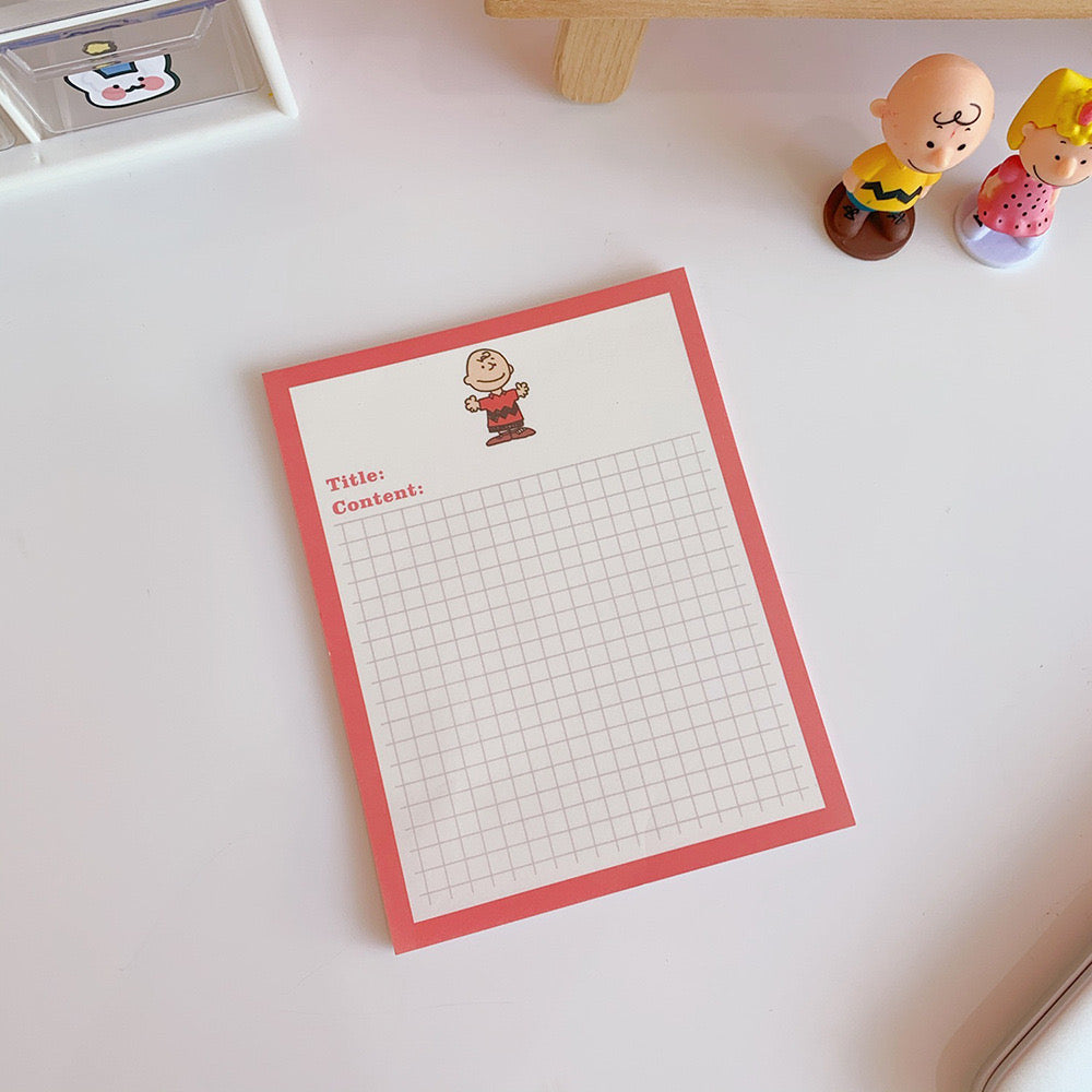 SNOOPY WRITING PAD