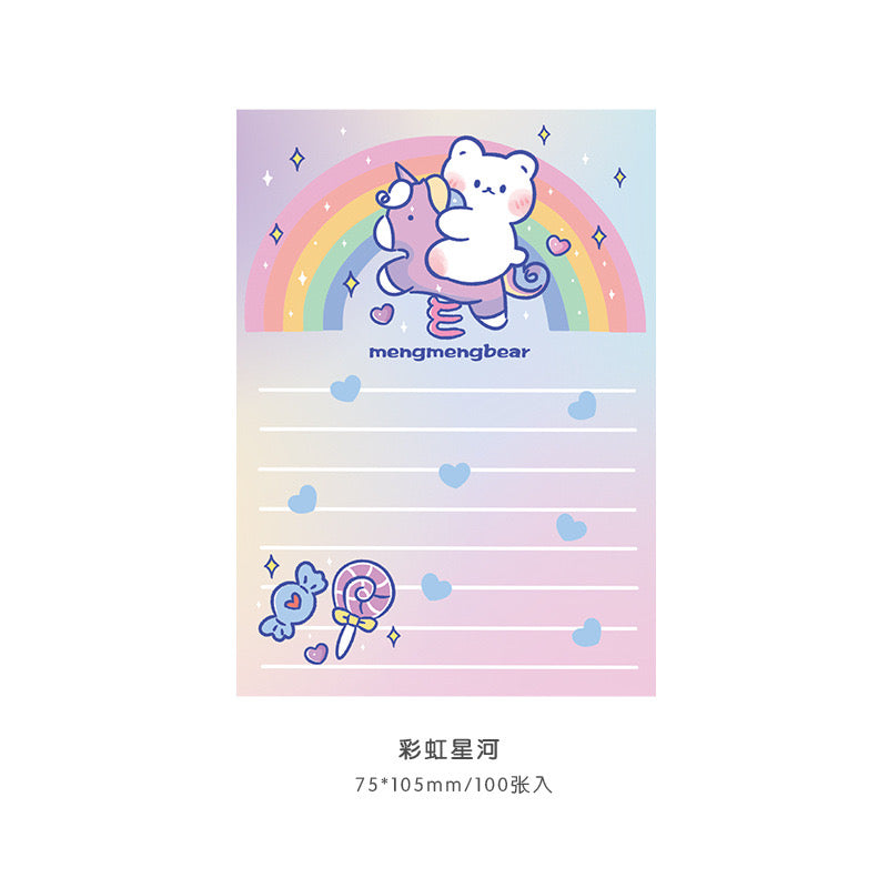 DREAMY BEAR NOTEPAD