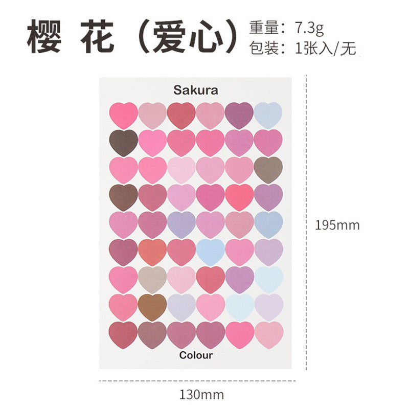 COLOR PALETTE STICKER