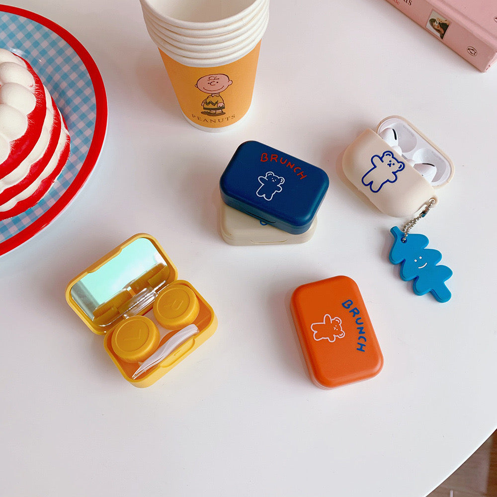BRUNCH BEAR CONTACT LENSES CASE