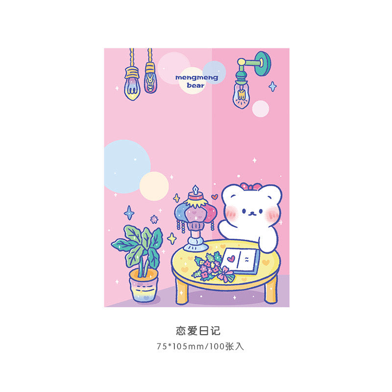 DREAMY BEAR NOTEPAD