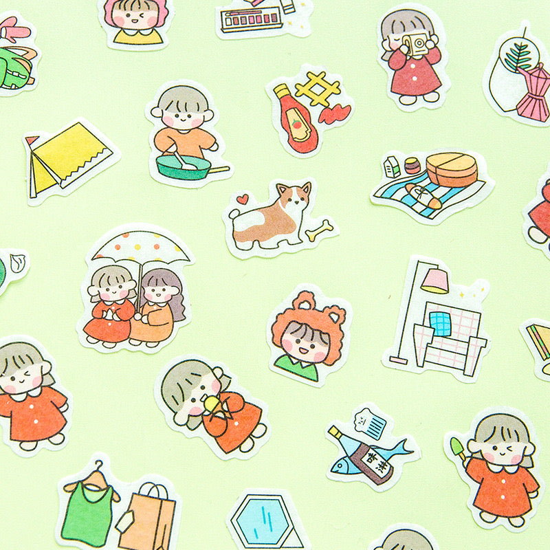 GIRL’S LIFESTYLE STICKER PACK