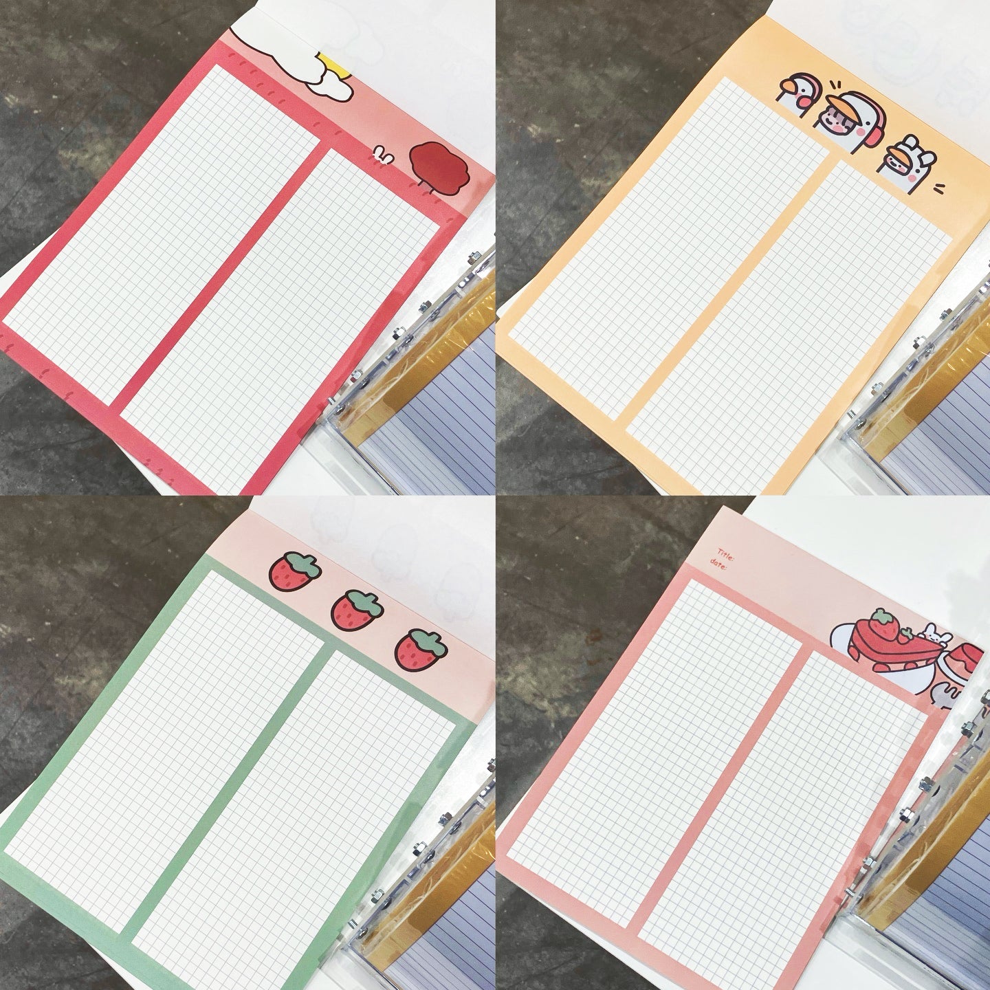 LOVELY GIRL WRITING PAD