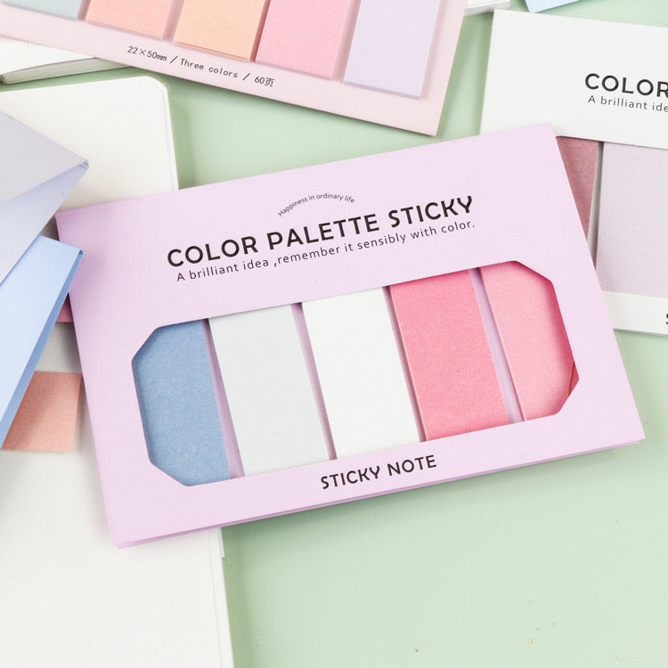 COLOR PALETTE STICKY NOTE