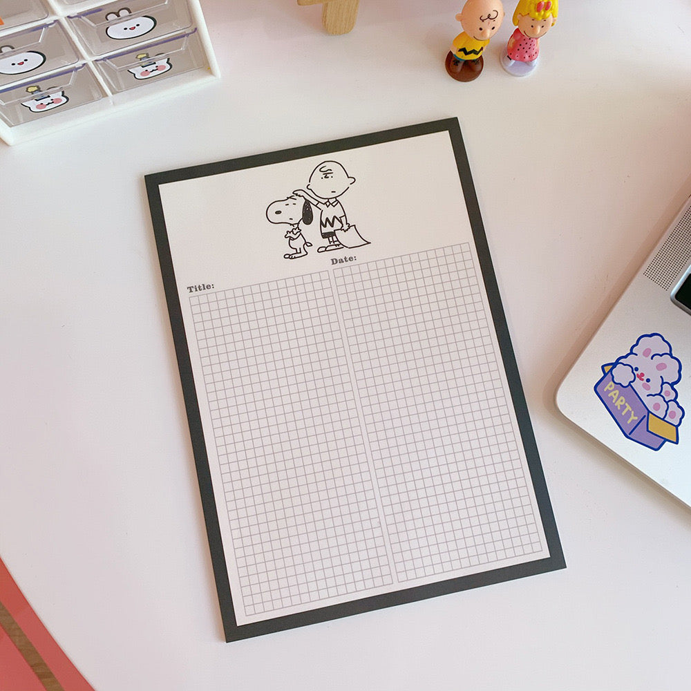 SNOOPY WRITING PAD