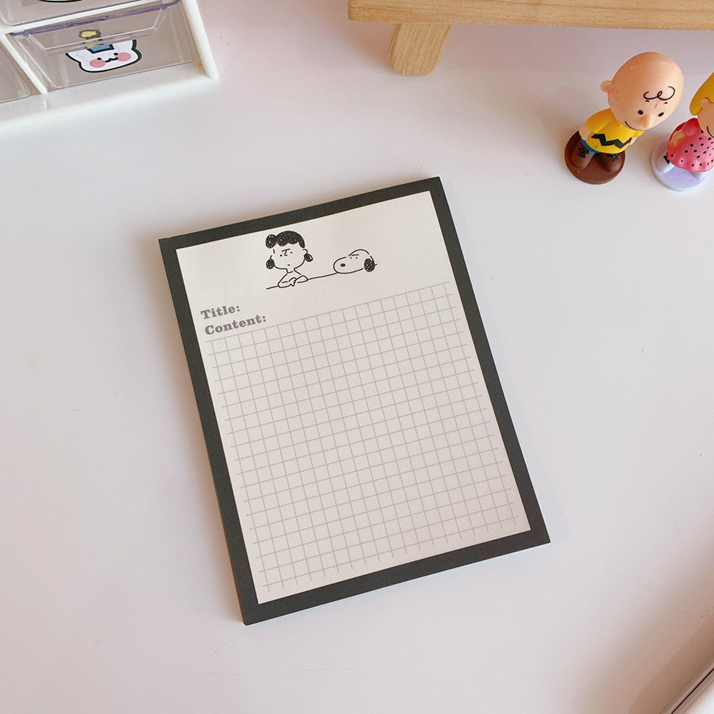 SNOOPY WRITING PAD