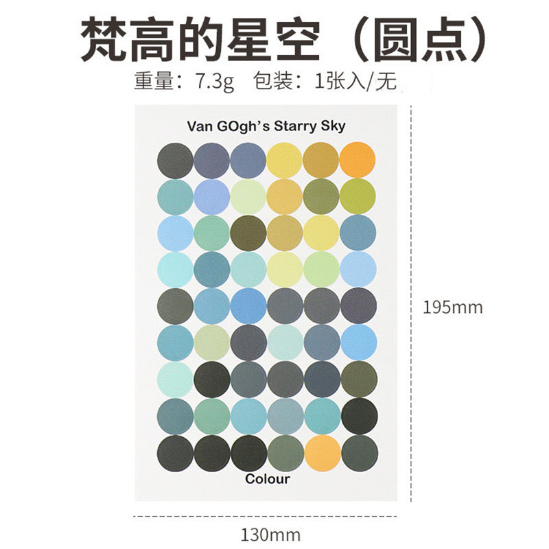 COLOR PALETTE STICKER