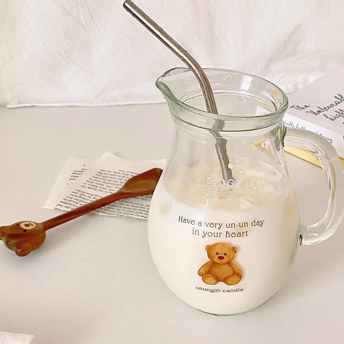 CREAMY JUG/GLASS/CUP