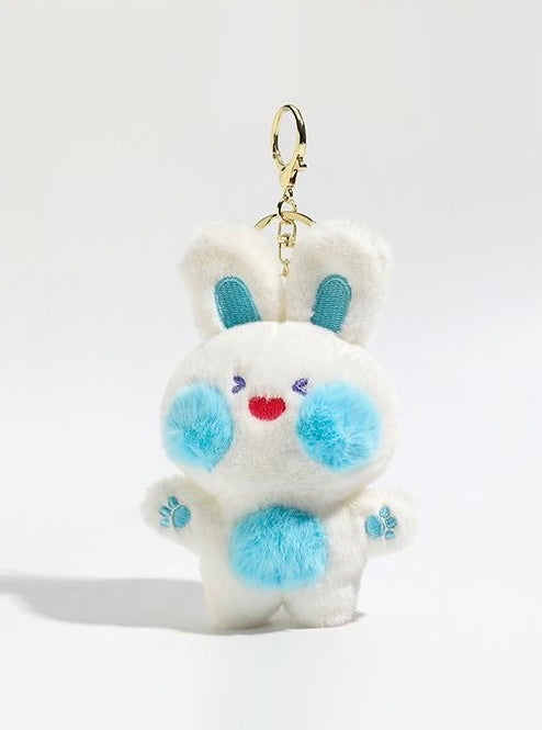 RAINBOW RABBIT KEY CHAIN