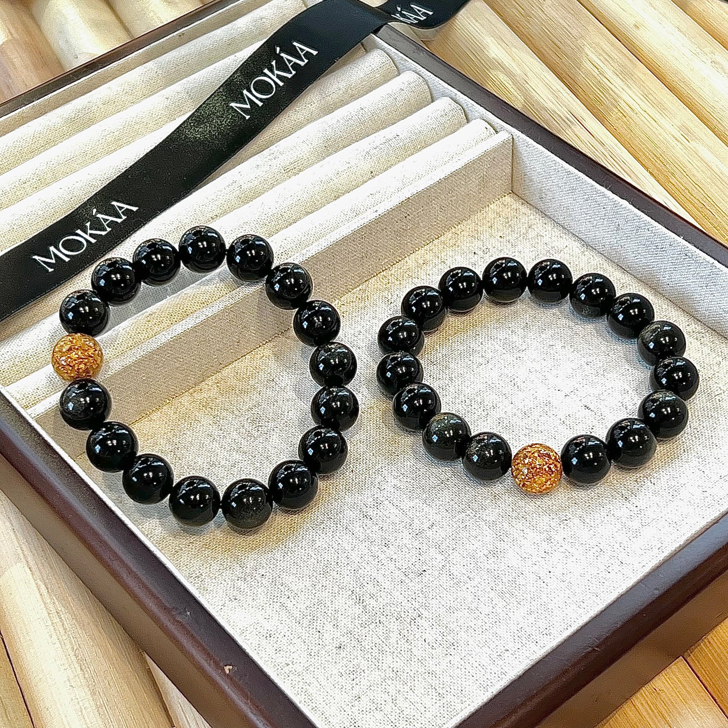 CAT’S EYE GOLD OBSIDIANS