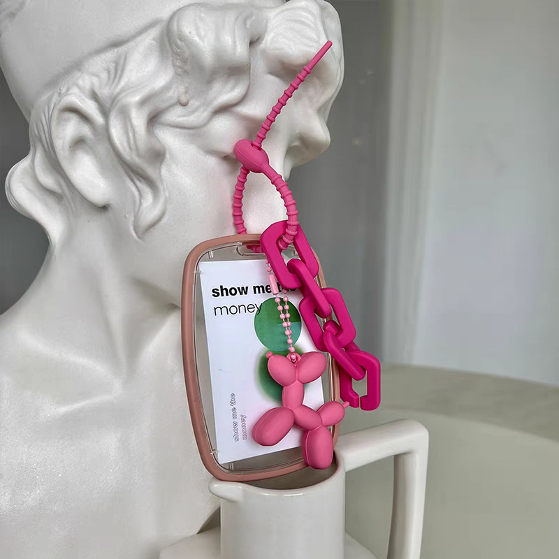 COLORFUL BALLOON DOG CARD HOLDER