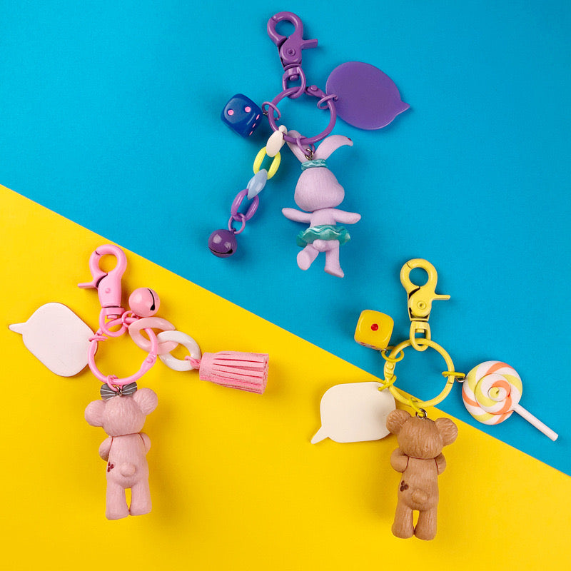 DUFFYS FRIENDS KEYCHAIN