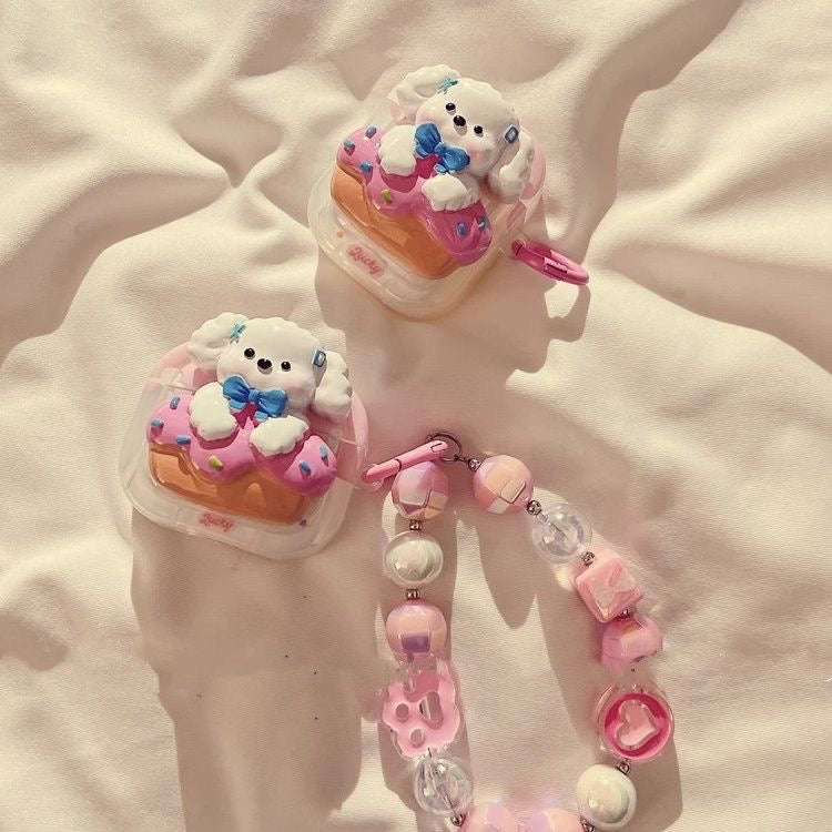 DONUT PUPPY AIRPOD CASE