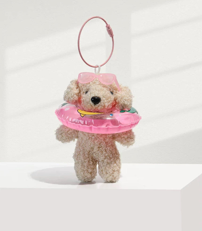 SWIM ANIMALS KEY CHAIN