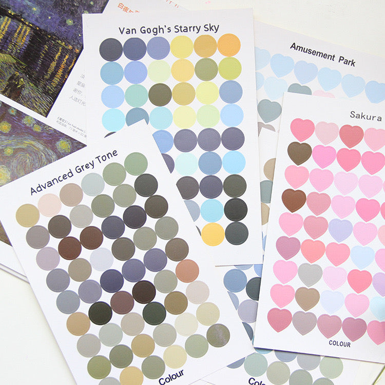 COLOR PALETTE STICKER