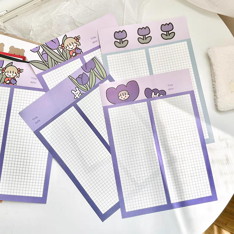 LOVELY GIRL WRITING PAD