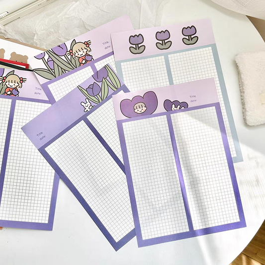 LOVELY GIRL WRITING PAD